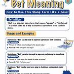 bet meaning